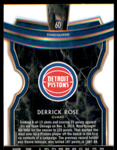 2019-20 Select #60 Derrick Rose