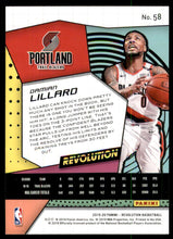2019-20 Panini Revolution #58 Damian Lillard
