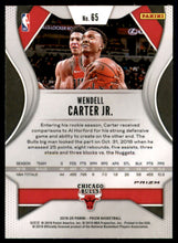 2019-20 Panini Prizm Prizms Green #65 Wendell Carter Jr.