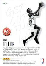2019-20 Hoops Get Out the Way Holo #8 John Collins