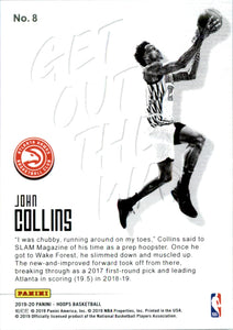 2019-20 Hoops Get Out the Way Holo #8 John Collins