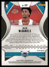2019-20 Panini Prizm Prizms Green #297 Jalen McDaniels