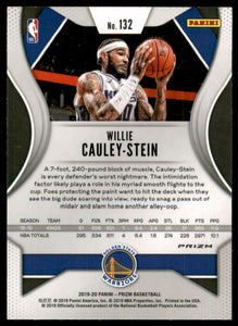 2019-20 Panini Prizm Prizms Pink Ice #132 Willie Cauley-Stein