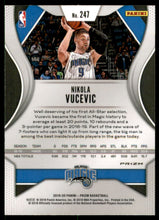 2019-20 Panini Prizm Prizms Silver #247 Nikola Vucevic