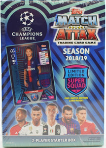 match attax limited edition cards 2018 19 Topps 2018/19 UEFA Champions League Match Attax Trading Cards Box