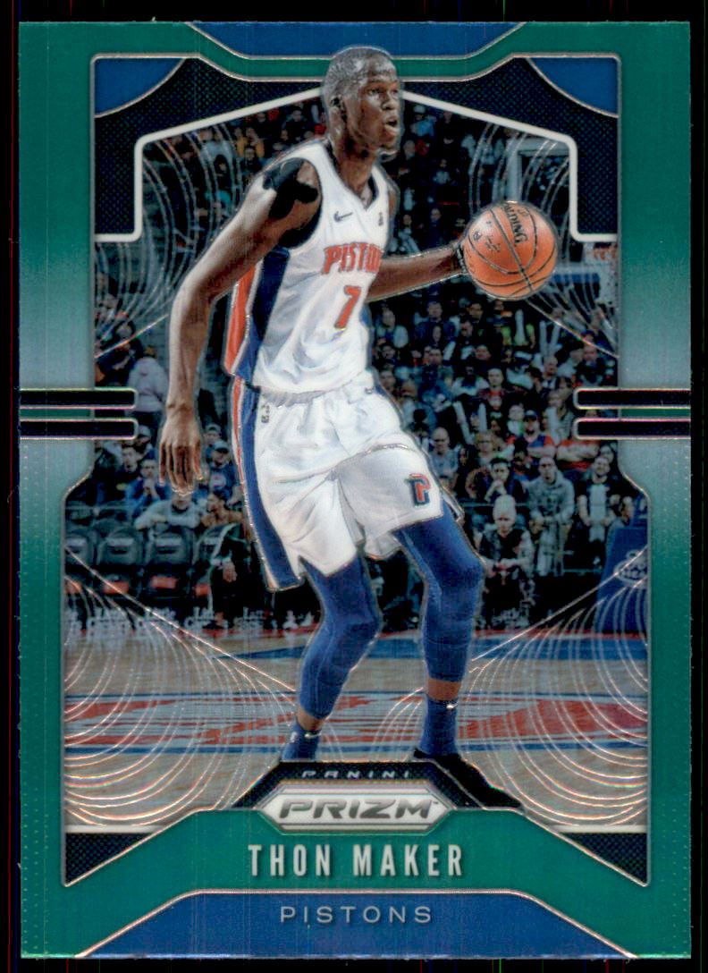 2019-20 Panini Prizm Prizms Green #96 Thon Maker