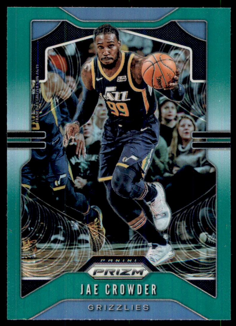 2019-20 Panini Prizm Prizms Green #227 Jae Crowder