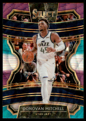 2019-20 Select Prizms Tri Color #90 Donovan Mitchell