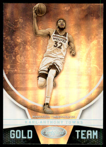2019-20 Certified Gold Team #27 Karl-Anthony Towns