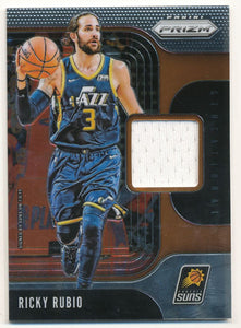 2019-20 Panini Prizm Sensational Swatches #48 Ricky Rubio