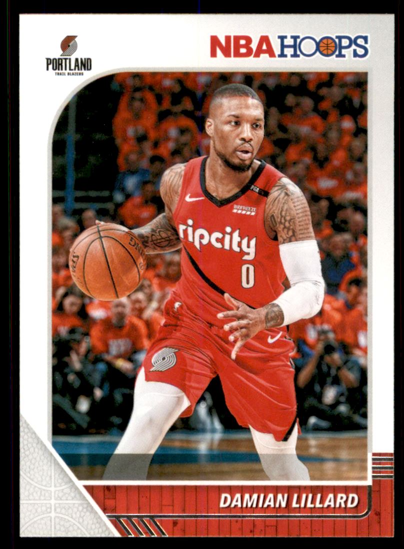 2019-20 Hoops #157 Damian Lillard