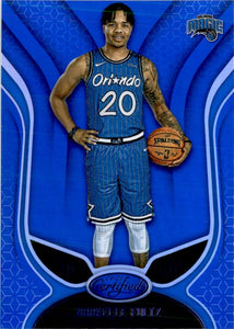 2019-20 Certified Mirror Blue #15 Markelle Fultz