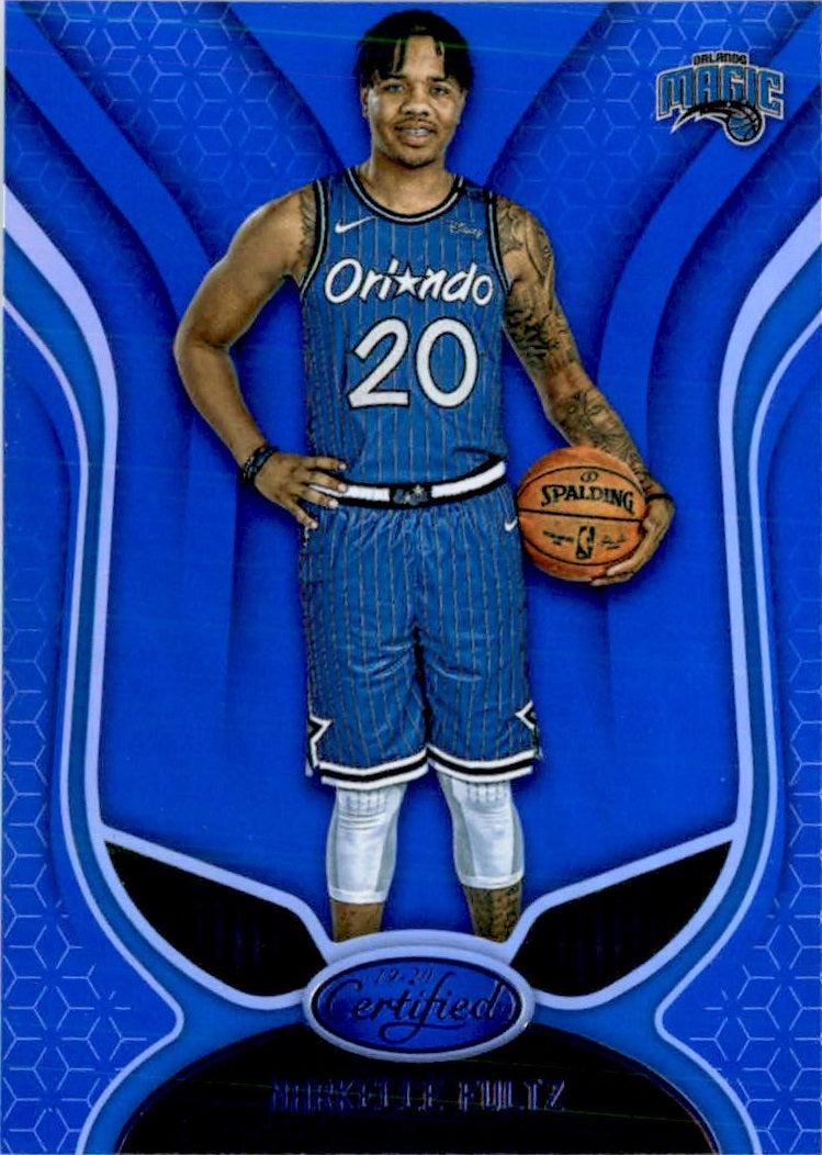 2019-20 Certified Mirror Blue #15 Markelle Fultz