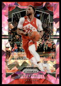 2019-20 Panini Prizm Prizms Pink Ice #159 Norman Powell