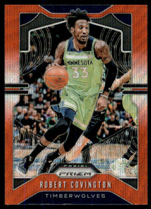 2019-20 Panini Prizm Prizms Ruby Wave #166 Robert Covington