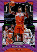 2019-20 Panini Prizm Prizms Purple Wave #195 Thomas Bryant