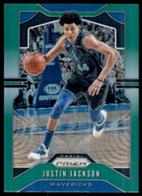 2019-20 Panini Prizm Prizms Green #80 Justin Jackson