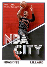 2019-20 Hoops NBA City #6 Damian Lillard