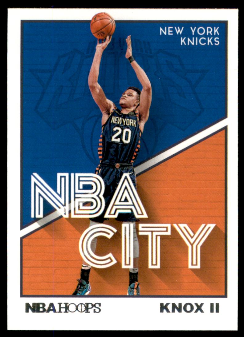 2019-20 Hoops NBA City #12 Kevin Knox II