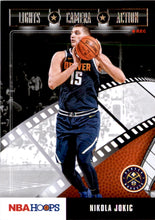 2019-20 Hoops Lights Camera Action #28 Nikola Jokic