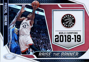 2019-20 Certified Raise the Banner #25 Pascal Siakam