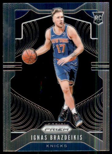 2019-20 Panini Prizm #284 Ignas Brazdeikis RC