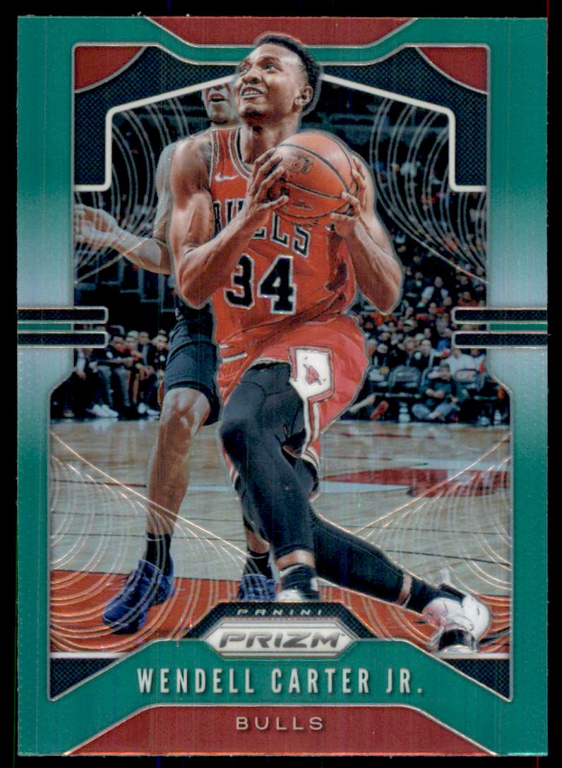 2019-20 Panini Prizm Prizms Green #65 Wendell Carter Jr.