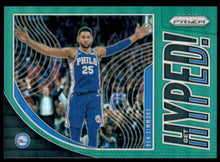 2019-20 Panini Prizm Get Hyped! Prizms Green #9 Ben Simmons