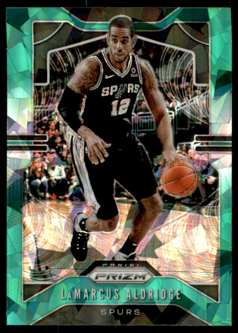 2019-20 Panini Prizm Prizms Green Ice #133 LaMarcus Aldridge