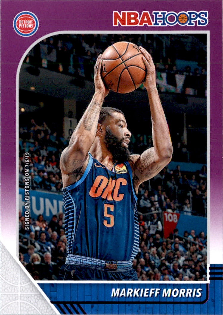 2019-20 Hoops Purple #136 Markieff Morris