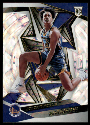 2019-20 Panini Revolution Fractal #126 Jordan Poole