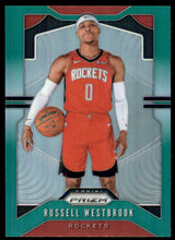 2019-20 Panini Prizm Prizms Green #182 Russell Westbrook