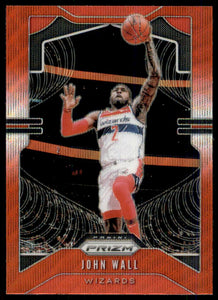 2019-20 Panini Prizm Prizms Ruby Wave #181 John Wall