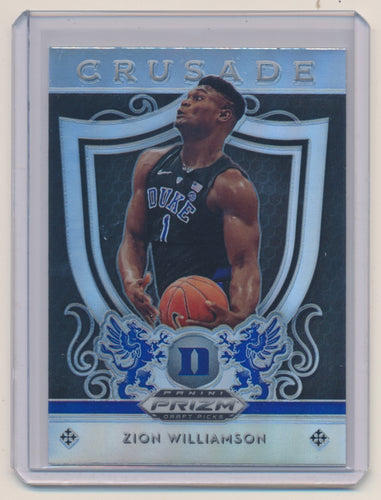 2019-20 Panini Prizm Draft Picks Prizms Silver #51 Zion Williamson CR