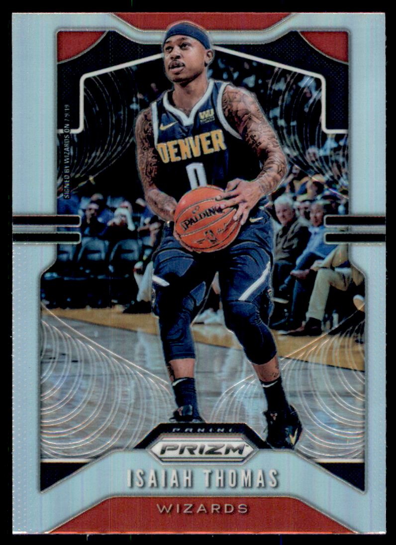 2019-20 Panini Prizm Prizms Silver #208 Isaiah Thomas