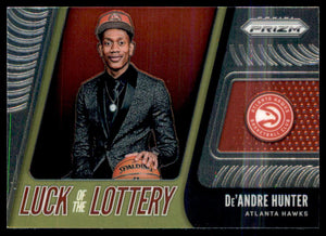 2019-20 Panini Prizm Luck of the Lottery #4 De'Andre Hunter