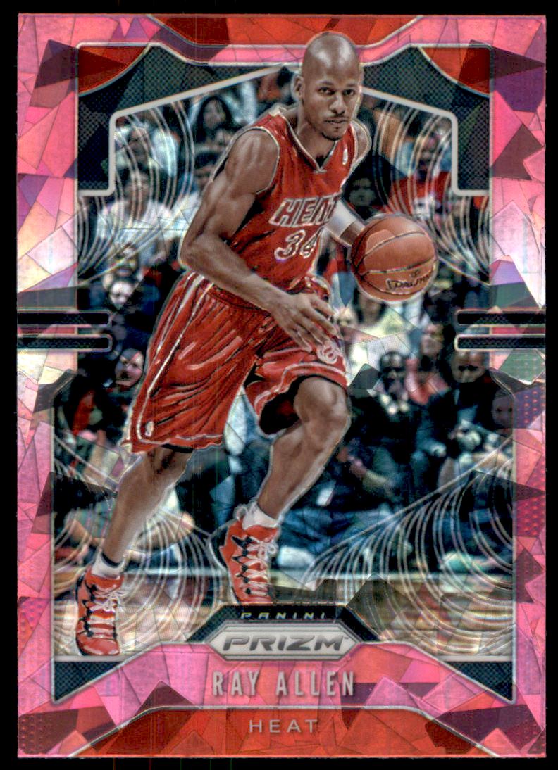 2019-20 Panini Prizm Prizms Pink Ice #22 Ray Allen