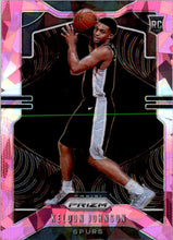 2019-20 Panini Prizm Prizms Pink Ice #273 Keldon Johnson