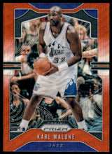 2019-20 Panini Prizm Prizms Ruby Wave #19 Karl Malone