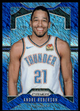 2019-20 Panini Prizm Prizms Premium Blue Shimmer #187 Andre Roberson