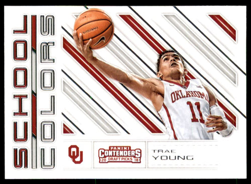 2019-20 Panini Contenders Draft SCHOOL COLORS 17 JORDAN POOLE RC