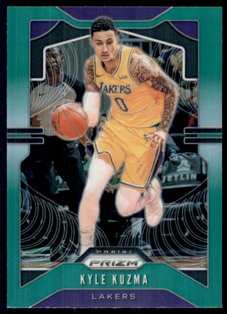 2019-20 Panini Prizm Prizms Green #130 Kyle Kuzma