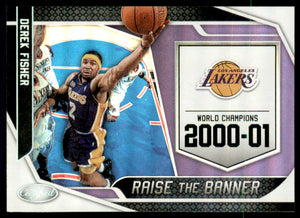 2019-20 Certified Raise the Banner #19 Derek Fisher