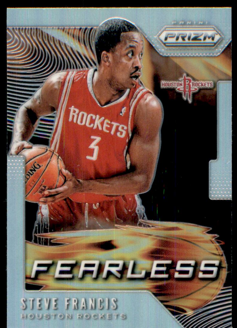 2019-20 Panini Prizm Fearless Prizms Silver #9 Steve Francis