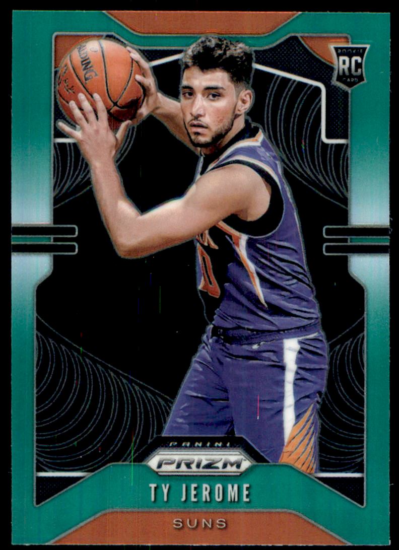 2019-20 Panini Prizm Prizms Green #268 Ty Jerome