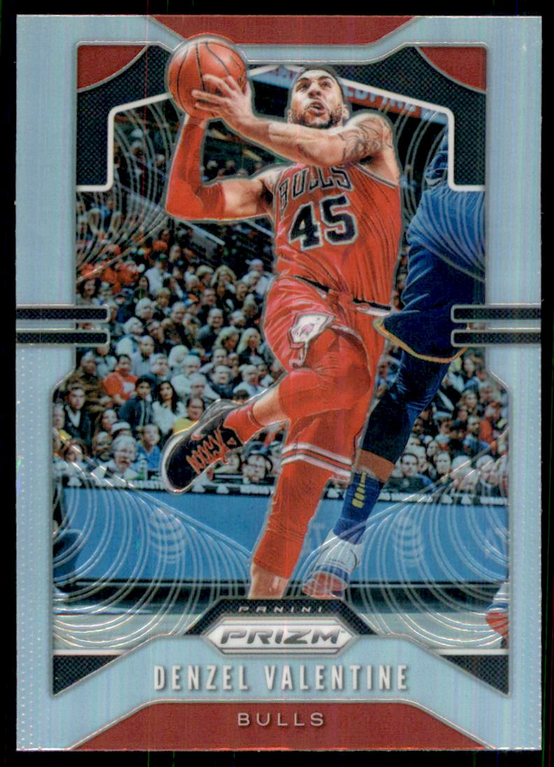 2019-20 Panini Prizm Prizms Silver #66 Denzel Valentine