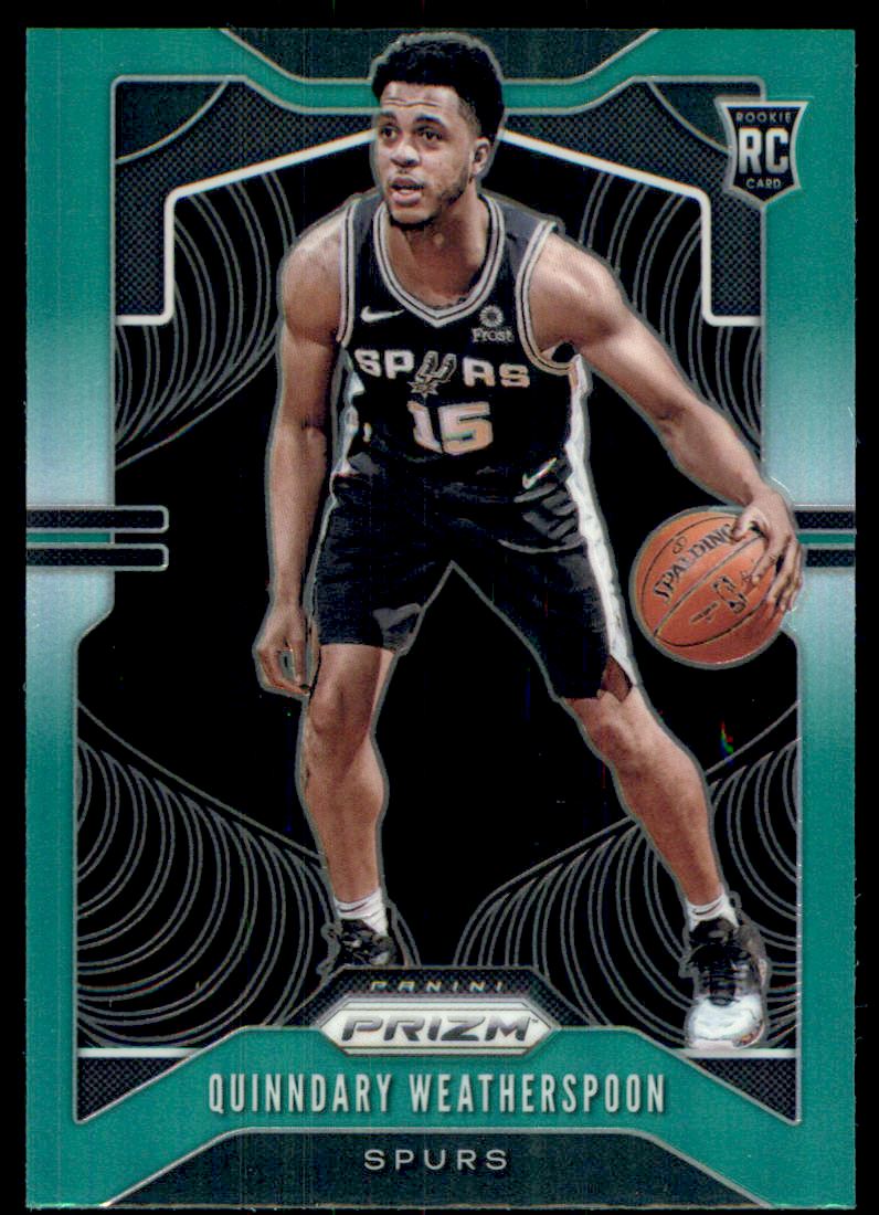 2019-20 Panini Prizm Prizms Green #285 Quinndary Weatherspoon