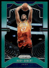 2019-20 Panini Prizm Prizms Green #168 Rudy Gobert