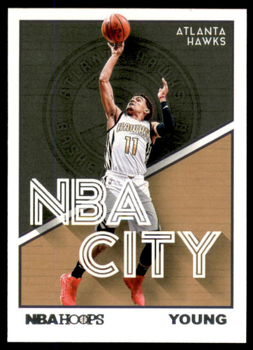 2019-20 Hoops NBA City #28 Trae Young