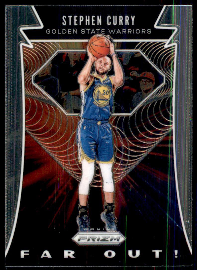2019-20 Panini Prizm Far Out! #1 Stephen Curry